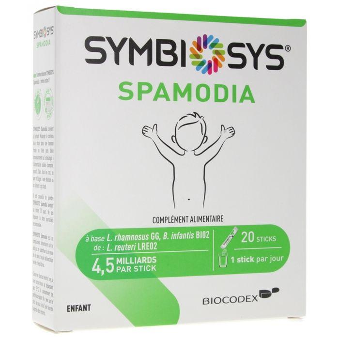 Symbiosys Spamodia Enfants Arôme Vanille 20 sticks