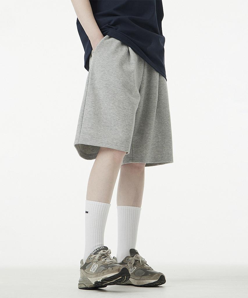 Urban Age [2Pack] Bermuda Wide Sweatshirt Shorts (3 Colors)