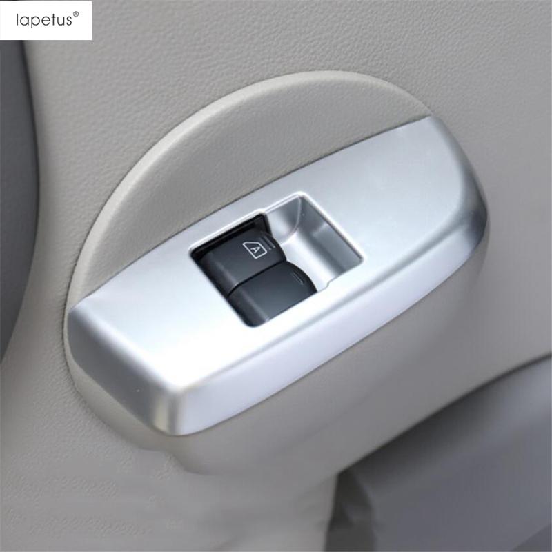 Carbon Fiber / Matte Accessories For Nissan NV200 Evalia 2015 -  ABS Door Handle Window Lift Button Cover Trim Interior Kit
