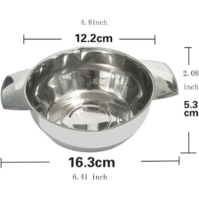 Stainless Steel Lemon Squeezer,Juicer with Bowl Container for Oranges Lemons Fruit Home Made Juice in Kitchen