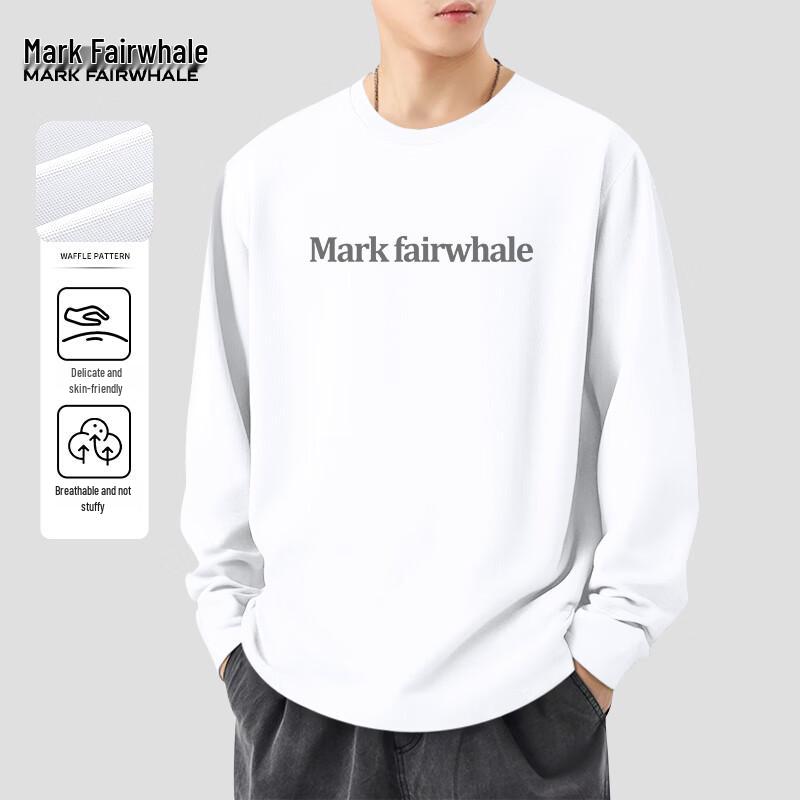 Mark Fairwhale Men's Waffle Knit Long Sleeve T-Shirt