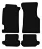 BASIC Black Velour Floor Mats For: Honda CRX DelSol Coupe, Cabrio (1992-1997)