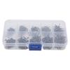 500PCS High Carbon Steel Carp Fishing Hooks 10 Sizes Fly Fishing Hooks  Catfish Fishing