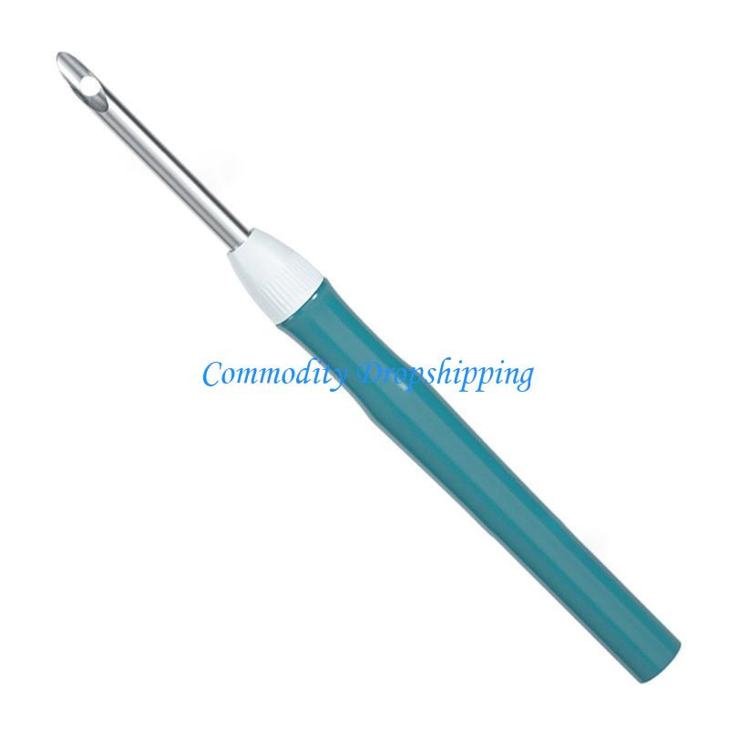 

Y5JC Knitting Embroidery Threader Needle Pen Adjustable Sewing Accessories DIY China Mainland