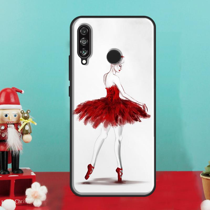 Ballet Ballerina Dancer For Huawei Nova 7i 8i 11i 12i 12s 9 10 SE Y90 Y60 Y70 Y72 Y61 Y91 P30 P40 Lite P60 Pro Case