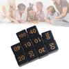 10Pcs Mult Sided Table Game Dices Role Playing Game Dices Acrylic Round Corner Six Sided Dices Teaching Tool Easy to Use