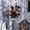 New Scary Maple Pumpkin Branches Creative Funny Halloween Decor Halloween Home Room Decor Pumpkin Bouquet