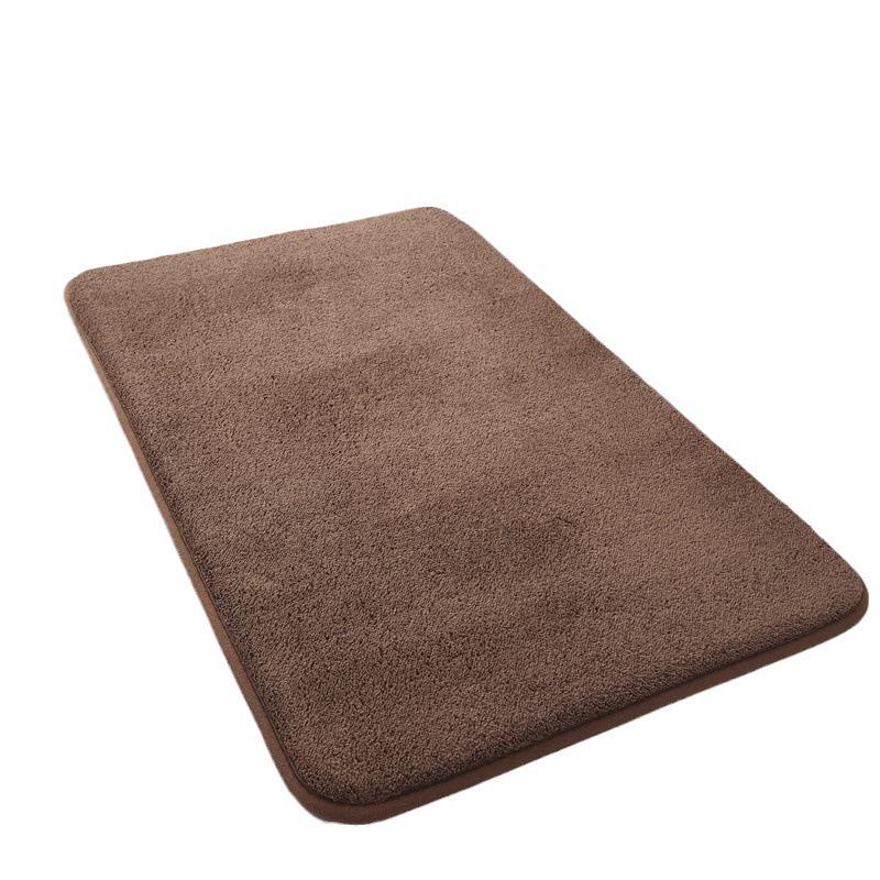 Χοντρό Πατάκι Μπάνιου από Αφρό Μνήμης και Κοραλλιογενές Φλις: Αντιολισθητικό, Απορροφητικό, Γρήγορης Ξήρανσης