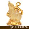 1PCS handmade ceramic cute twelve zodiac monkey chicken dog mouse dragon piggy bank home storefront front desk decoration