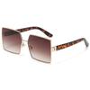 New European and American sunglasses women's personalized square fashion goggles ins sunglasses women's sunshades S