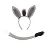 Donkey Tail Costume with Donkey Tail Headband Nose Glove Skirt Bowtie Halloween Donkey Costume for Kid Halloween Cosplay