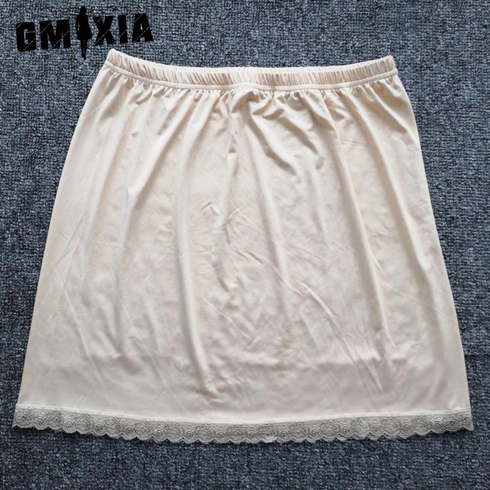 GMXIA Women's Fashion Casual Solid Color Print Summer Spring Skirt