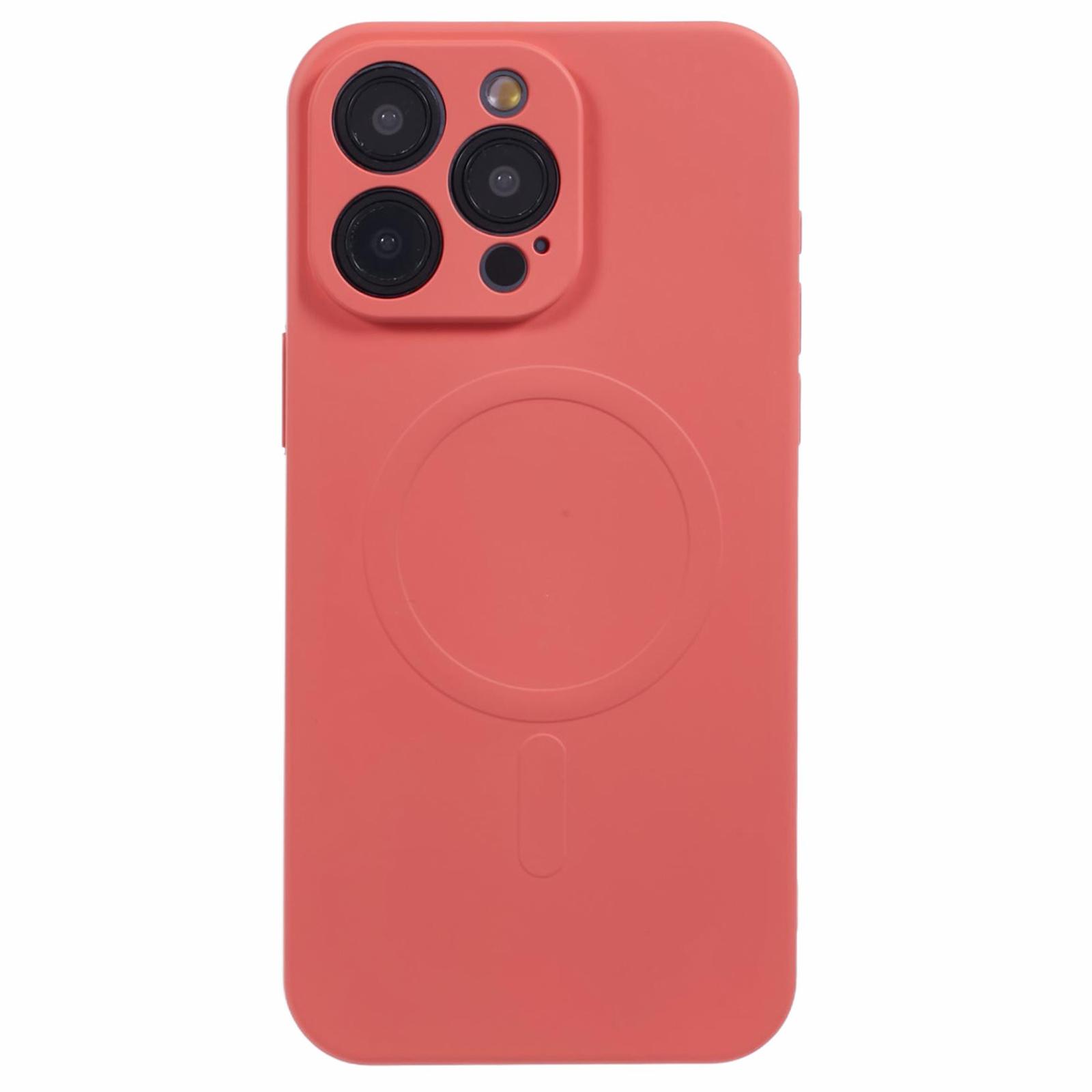 

For iPhone 15 Pro Max Case Anti-Scratch TPU Phone Cover Compatible with MagSafe G