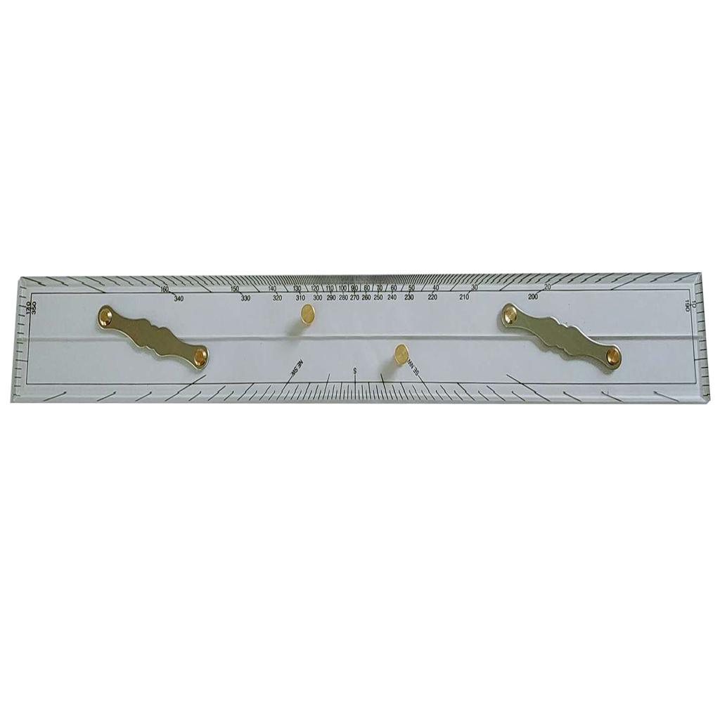 600mm Nautical Navigation Parallel Ruler Tied Up Sea Chart Measuring Divider Boat Navigation GPS Plotter Parallel Ruler