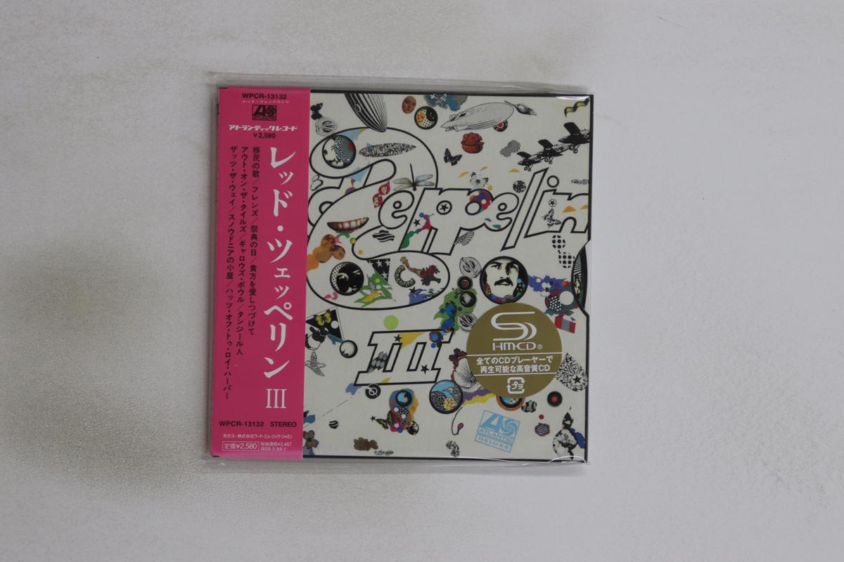 

CD LED ZEPPELIN - Led Zeppelin Iii (SHM-CD) WPCR13132 ATLANTIC 2008 Japan Obi Rock Used