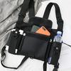 Unisex Outdoor Adjustable Vest, Chest Pouch, Shoulder Waist Bag, Wearable and Durable