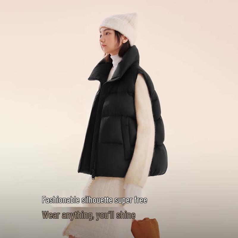 BOSIDENG Oxygen Series Stand Collar Down Vest B250245256