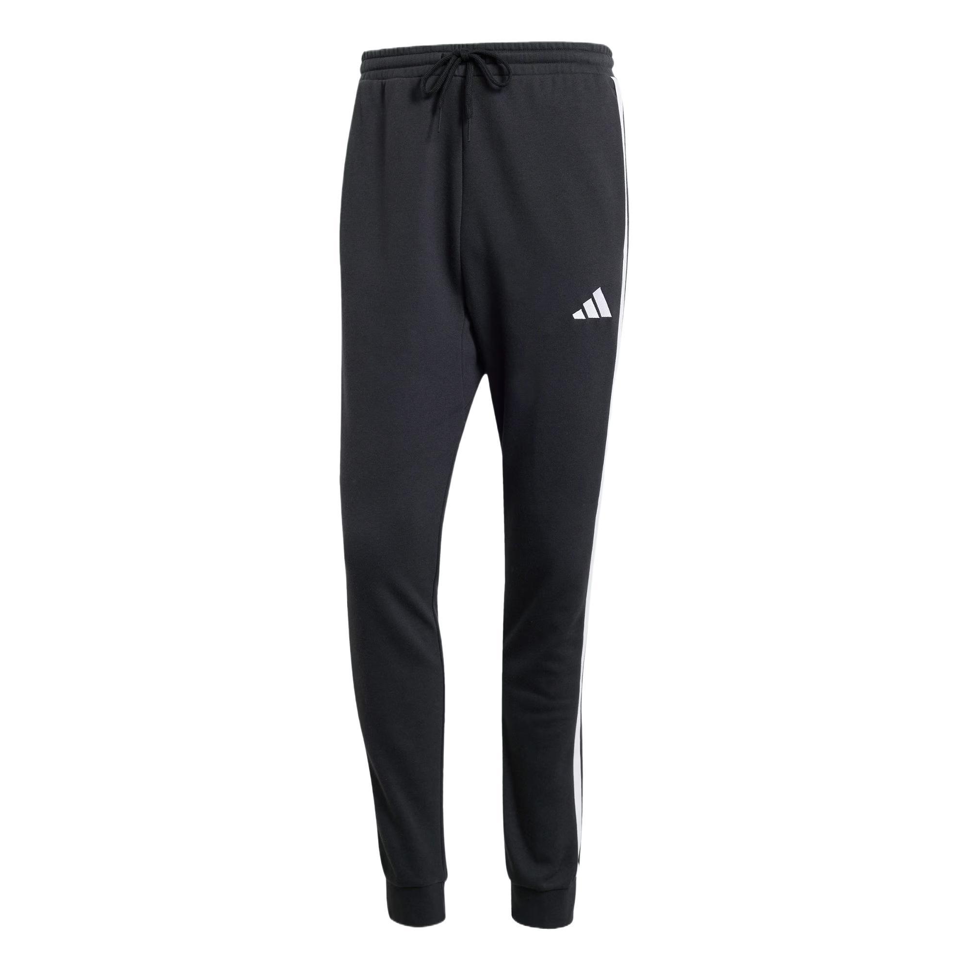 adidas 3-Stripes Track Pants Asia Sizing Black White Men s JD1881 L