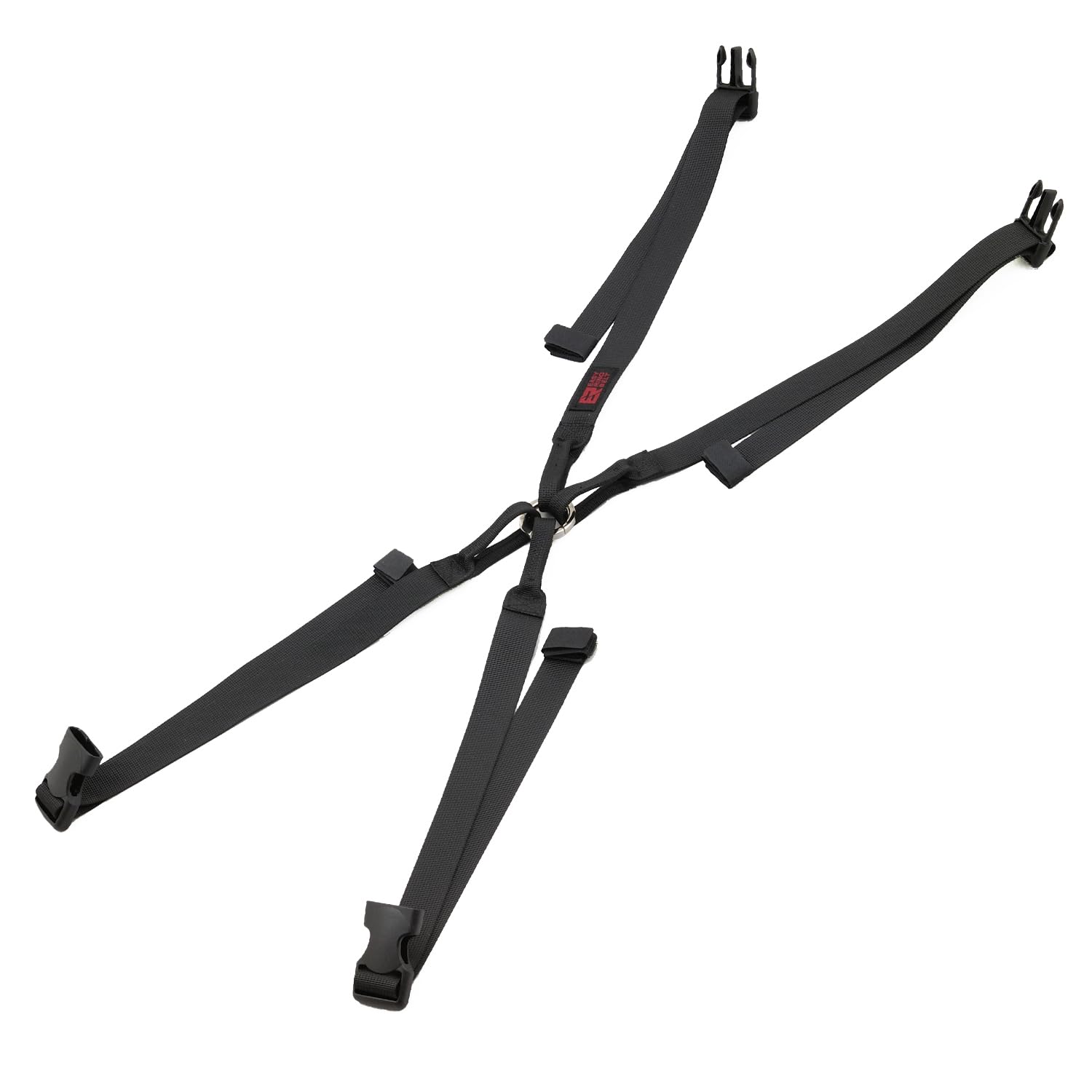 

Henry Begins Daytona Motorcycle Seat Bag Fixing Belt for 25mm Easy Ring Belt N25B PRO2/Shell, Wide, (26216) чёрный