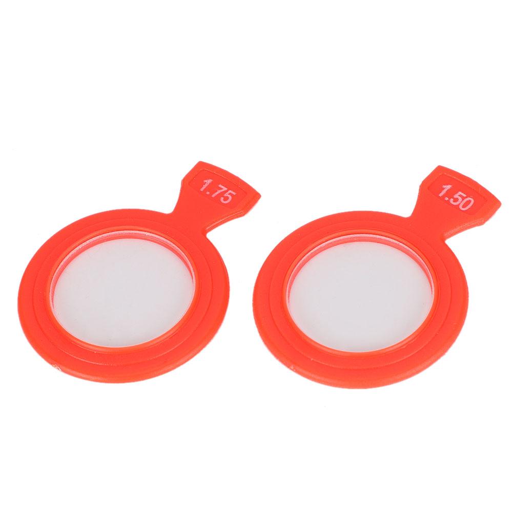 

2 шт. Очки Оптометрия Вставляемая деталь Пластиковая Вспомогательная линза Инструмент для очков Аксессуар