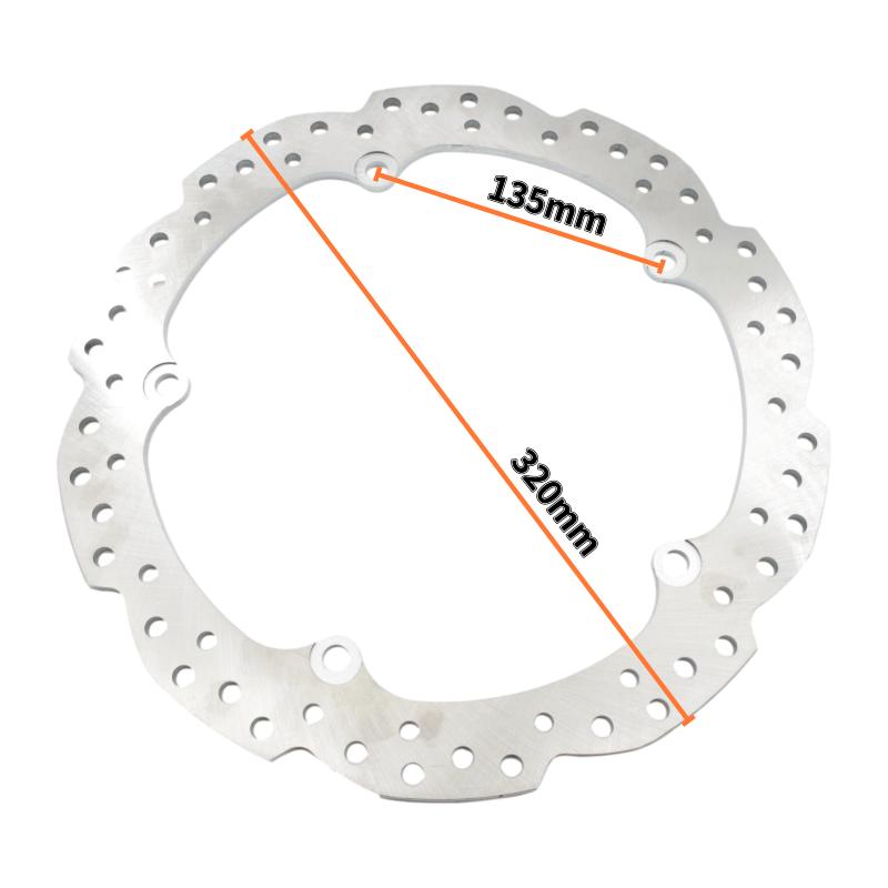 

Motorcycle front brake disc rotor for Honda NC 700S/X NC 750S/X NC 700D Integra CTX 700/N/D CTX 700/N/D 1pcs