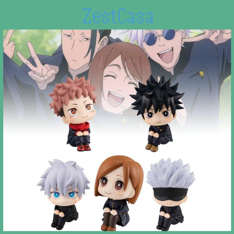 Must-have Q Version Jujutsu Kaisen Sitting Pvc Figures 8cm With Fan-favorite Characters