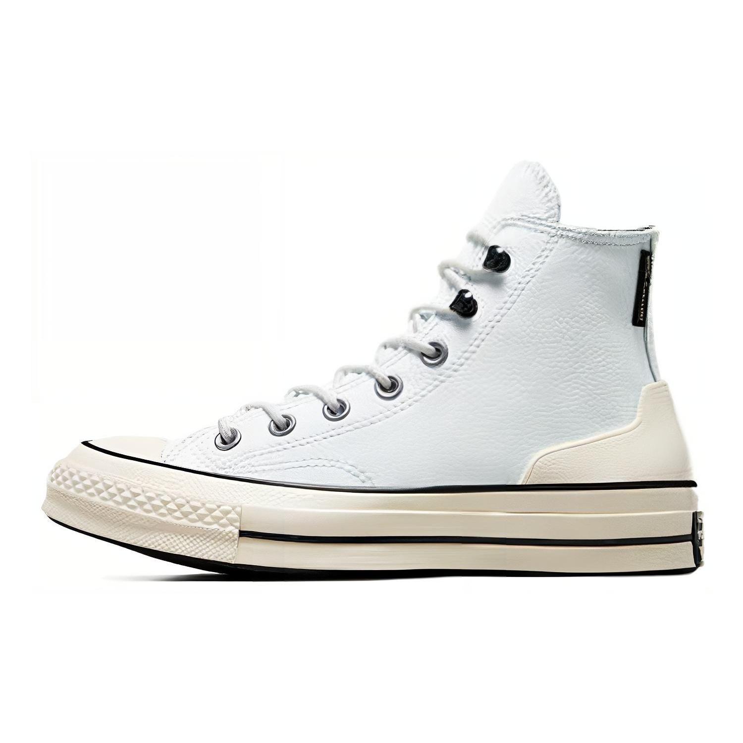 Converse Chuck 70 High Leather  White Beige  Men s A05369C EU 45