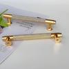 Set Of 10 Modern Gold Cupboard Handles 128mm Hole Spacing Kitchen Door Handles Vintage Pulls For Kitchen Cabinets