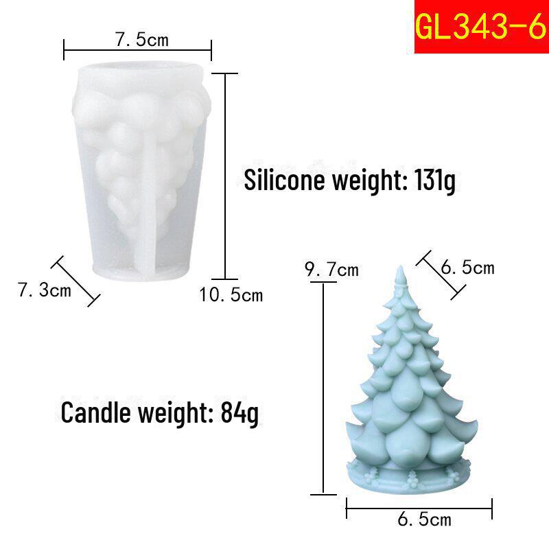 

Форма для ароматерапевтической свечи Chou Kai Pine Cone - Серия подарков своими руками на рождественскую елку