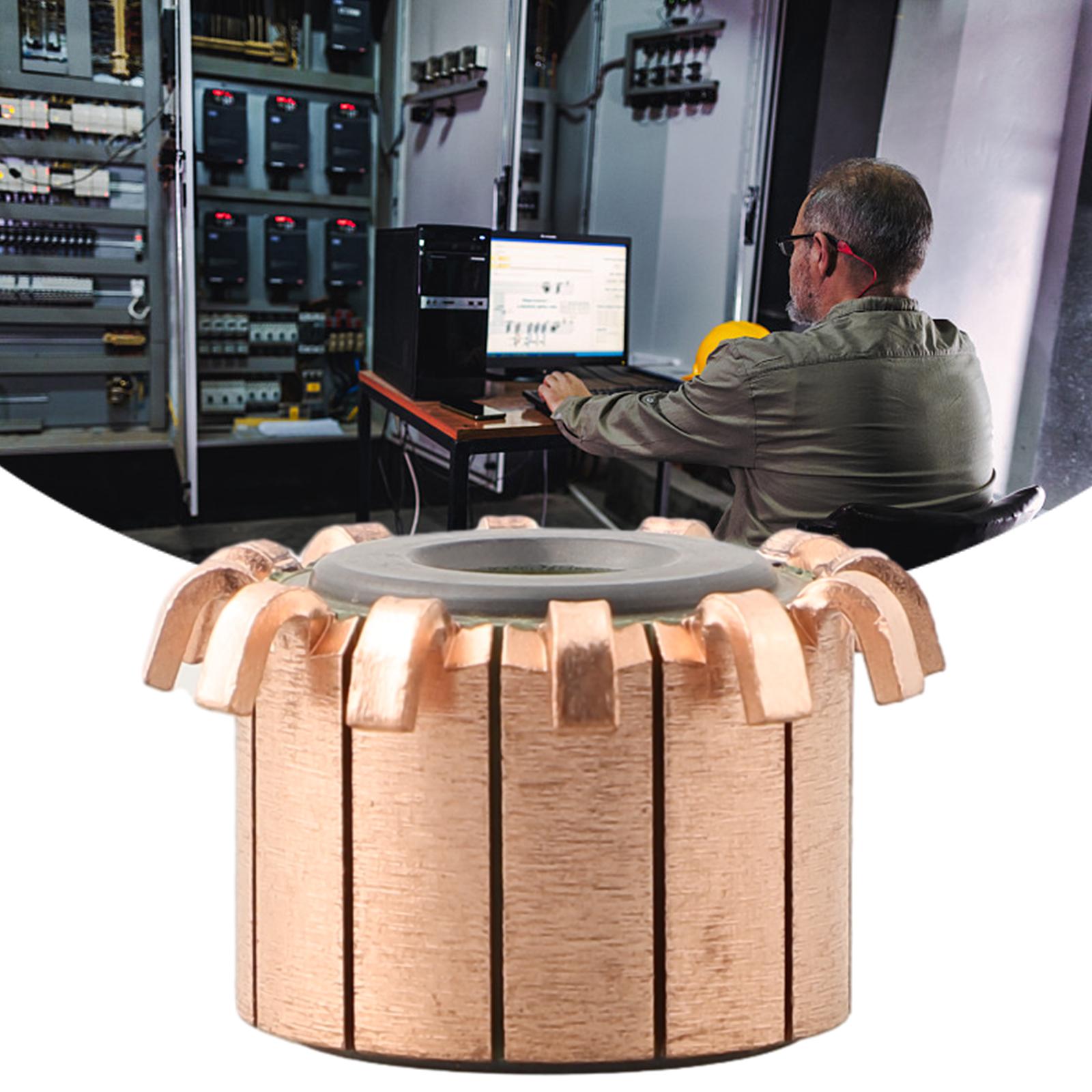 

12P Teeth Copper Hook Type Electrical Motor Commutator CHY-3389-12 For Power Tools High-speed DC Motors Commutator Accessory China Mainland