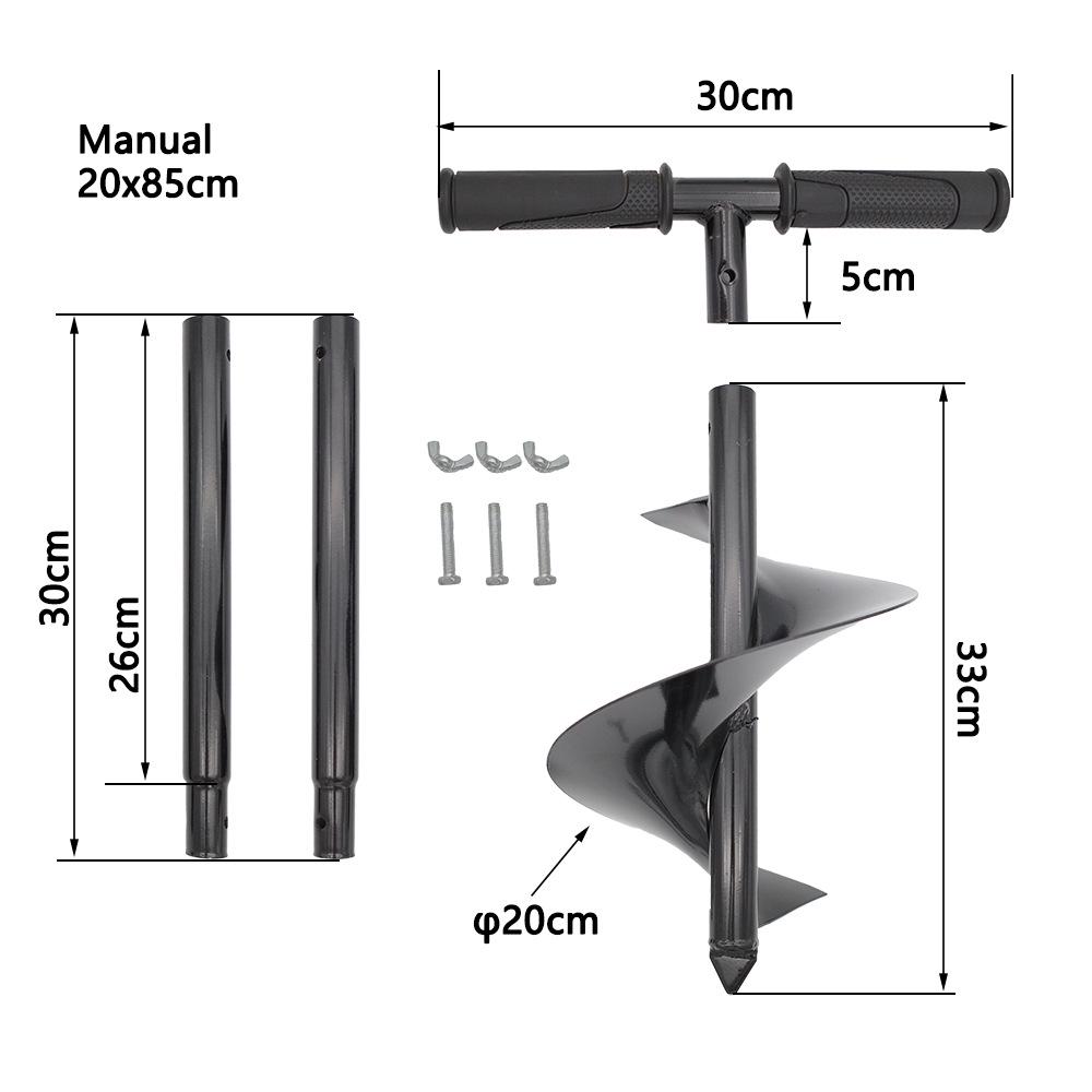 

Ручной рыхлитель почвы и шнек для копания для садоводства и лесного хозяйства
