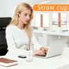 Straw Cup – Macaron Tone Portable Drinking Cup For Daily Use