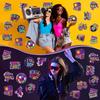 Seajan 60 Pcs Back To The 80s Party Decoration Retro 1980s Hip Hop Cutouts Radio Roller Skating Cassette Tape Cutouts Throwback Birthday Party Neon