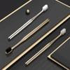 Gold Silver Dental Brushes Deep Cleaning Adult Tooth Brush Oral Care Manual Toothbrush  Adult Use