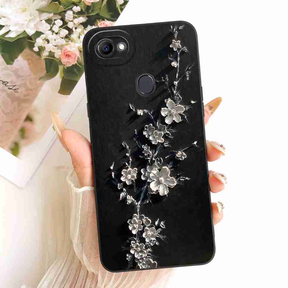 Beautiful Flowers Case For Oppo F7 Case CPH1819 CPH1821 Soft Silicone Fundas Phone Cases For Oppo F7 F 7 4G Cover Fundas