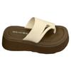 Thick-soled Height-increasing Women's Sandals New Styles of Beach Hermitage Shoes Slippers