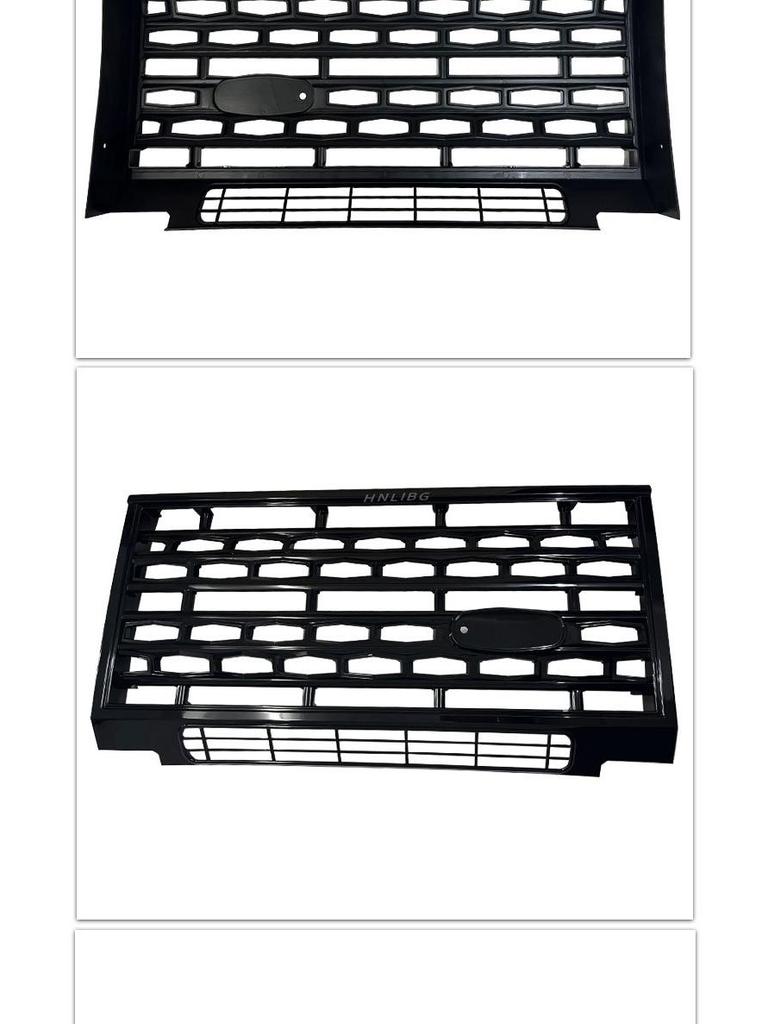 Land Rover Defender 2007-2016 Black Front Bumper Grille (L316) LR069115.