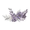 Crystal Flower Hairpiece With Rhinestone Design Wedding Bridal Jewelry Accessories For Woman