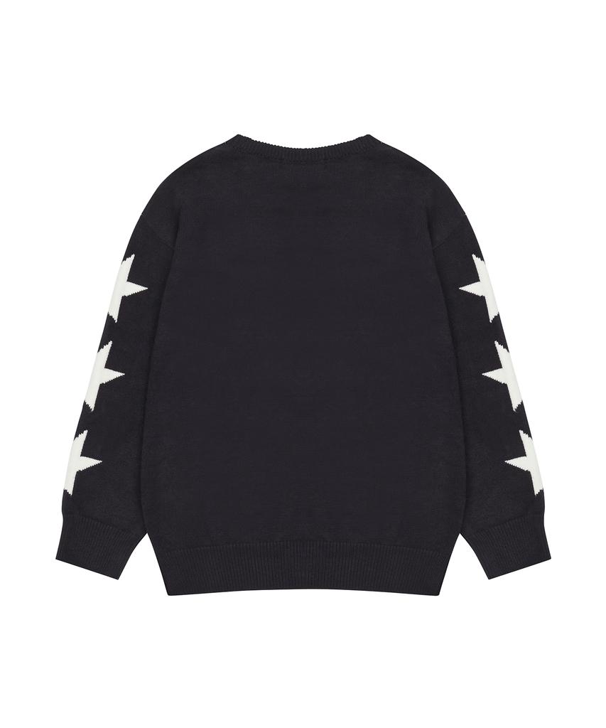 LUVISTRUE Xm Lets Go Skiing Knit(Navy)