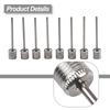 100 PCS Sport Ball Inflating Pump Needle Pump Adapter Basketball Valve Pump Stainless Steel Pump Pin Bicycle Spare Parts