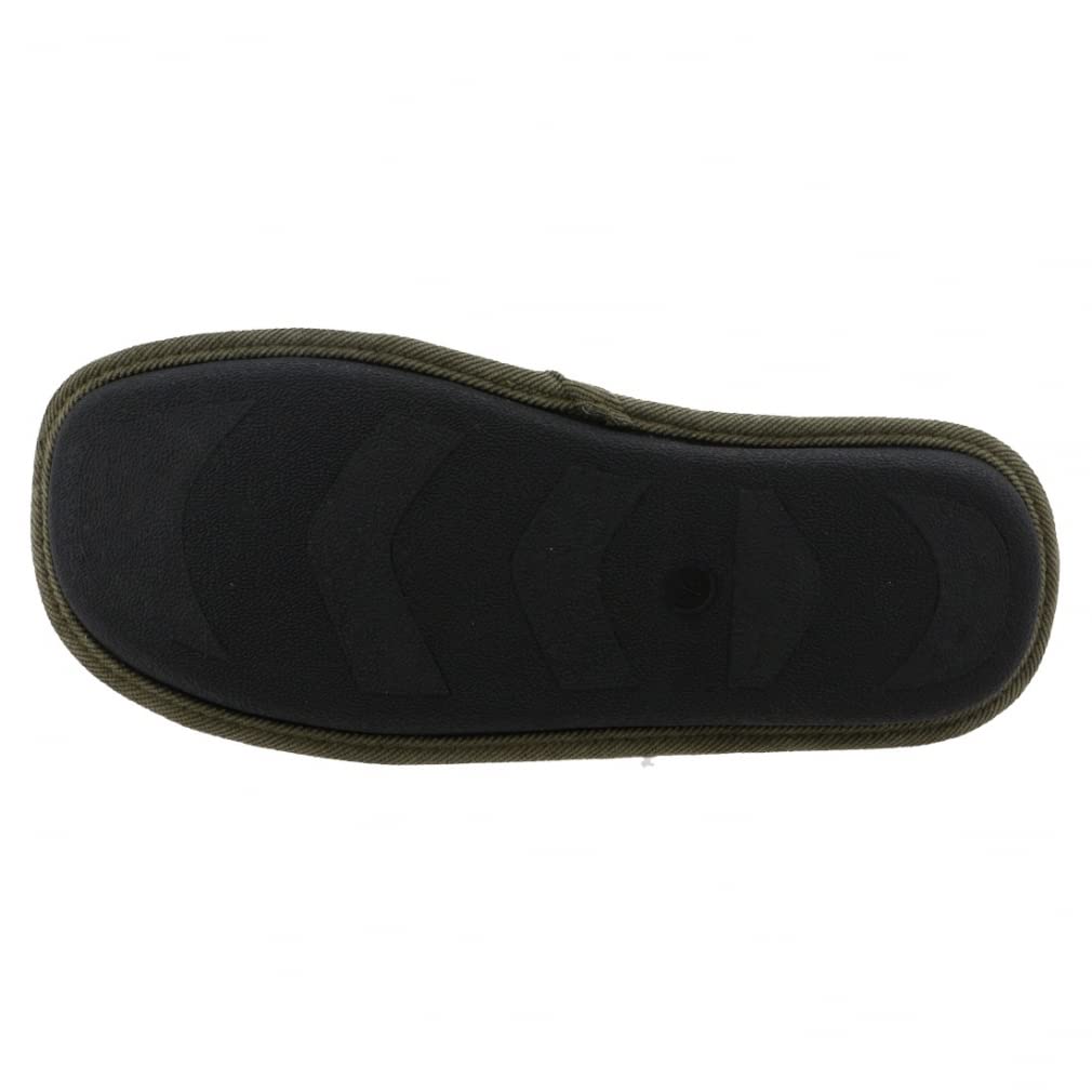 CORDUROY SLIPPERS [Dulton] EV, Green, 25-28cm