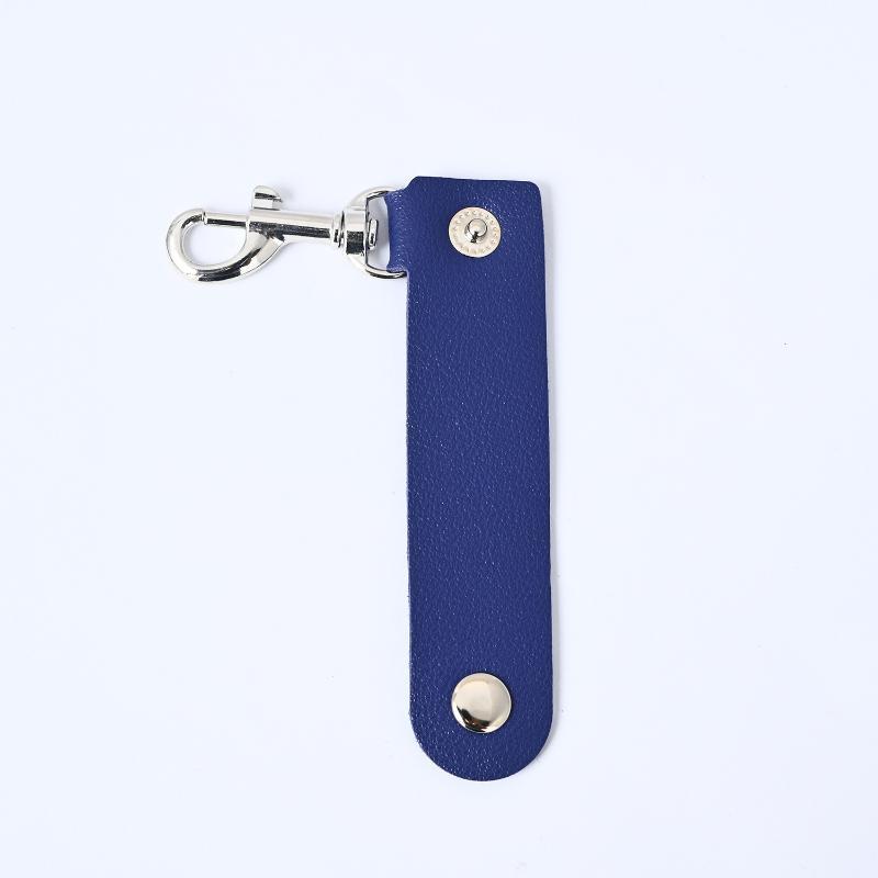 Wear Resistant PU Leather Keychain Anti-Lost Simple Fashion Premium Car Key Strap for Men Women Daily Use