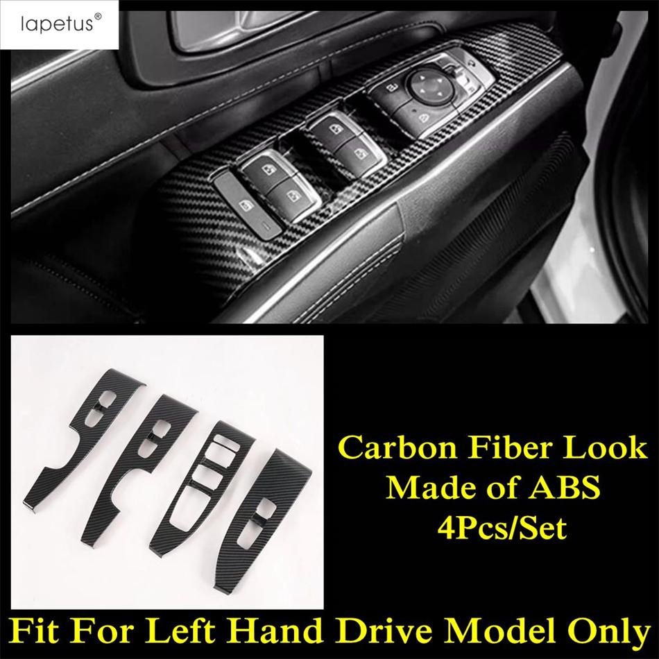 Gear Shift Panel / Head Lamp / Steering Wheel / AC Air Vent Cover Trim Carbon Fiber Accessories For Kia Sorento MQ4  -