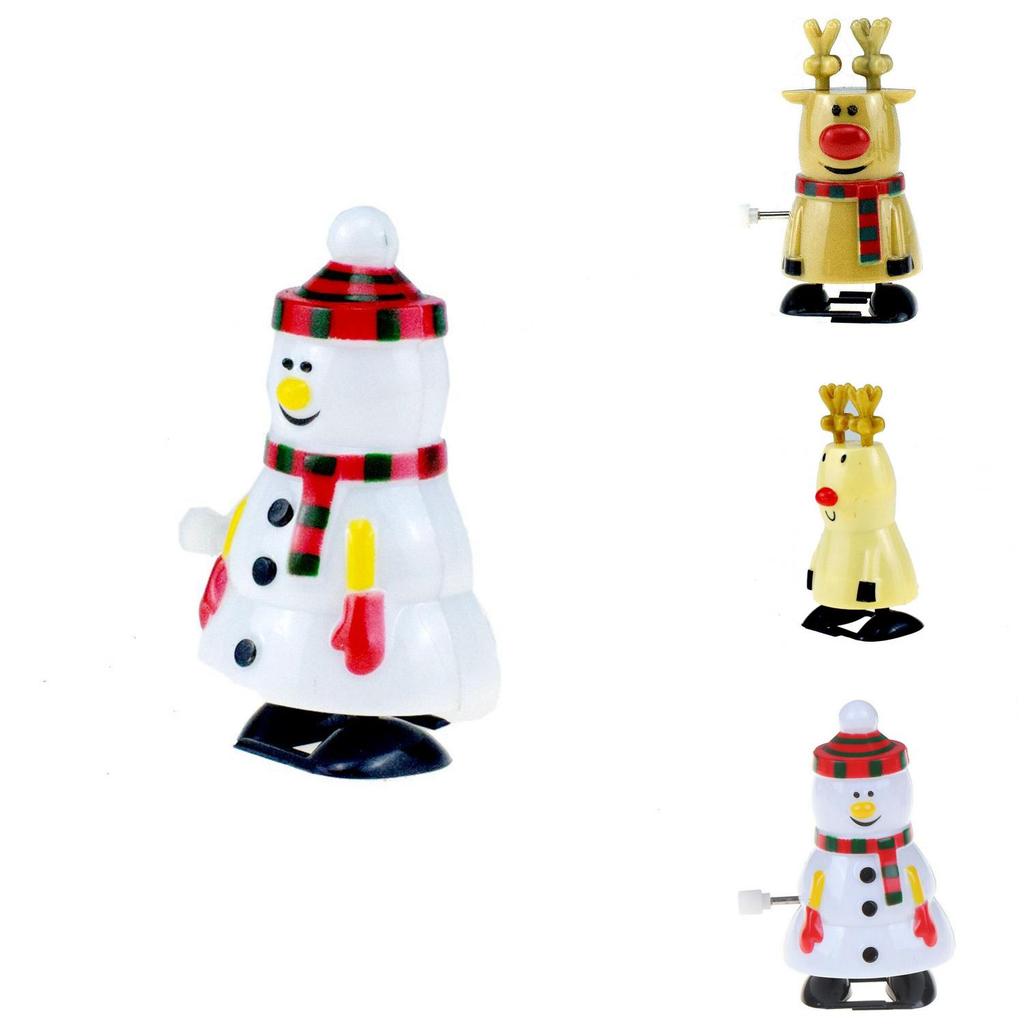 Exquisite Weihnachtsmann Aufziehspielzeuge für Kinder Weihnachtsfeier Tütenfüller Strumpffüller