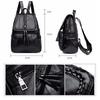 1Pcs Mini Men's Backpack Fashion Small Black Shoulder School Bag for Man Canvas Designer Waterproof Sports Travel Male Backpacks