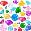 10 ks Diamantová hračka Pirátská honba za pokladem Párty hry Pro děti Akrylové drahokamy Velké 40 mm Novinka Halloweenské dárky Kluci Dívky
