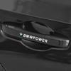 2025 Hot For BMW Car Styling Door Handle Stickers Tire Rear View Mirror Decals For BMW E34 E36 E60 E90 E46 E39 E70 F20 F30 X6 X1