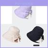 Cappello a secchiello estivo da donna con fiocco a farfalla, protezione solare e tessuto traspirante per attività all'aperto
