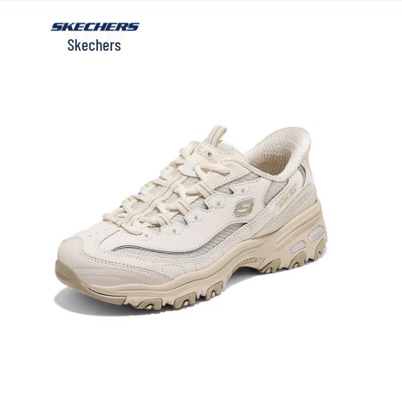 Skechers Women s D Lites 150866 Chunky Lace-Up Sneakers US 5