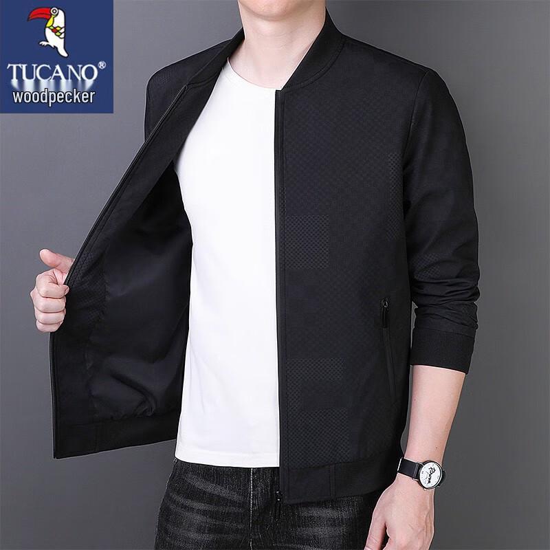 

TUCANO Men s Spring Autumn Baseball Collar Casual Jacket XL